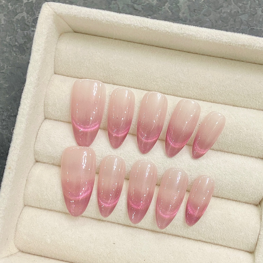 Nail Art French - Uñas postizas hechas a mano, Uñas