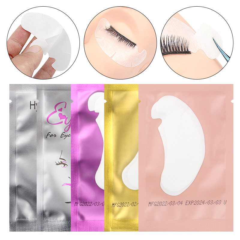 Nail Art Extension - Almohadillas para extensión de pestañas, parches