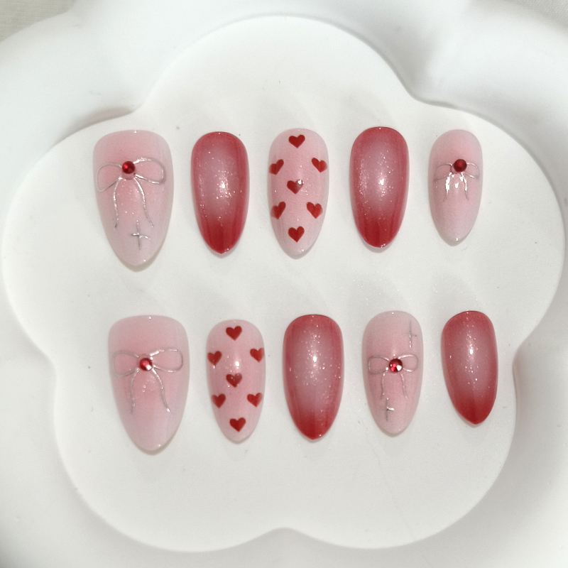 Nail Art French - 10 Uds. Adhesivos de Uñas Francesas