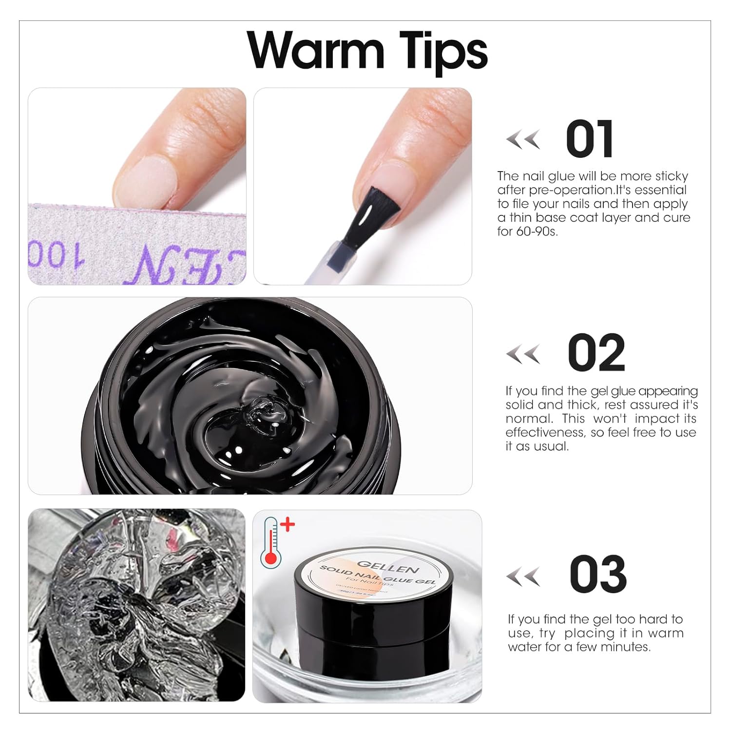 GELLEN - Gel Sólido para Uñas, - Nail Art Extension reseña y precio