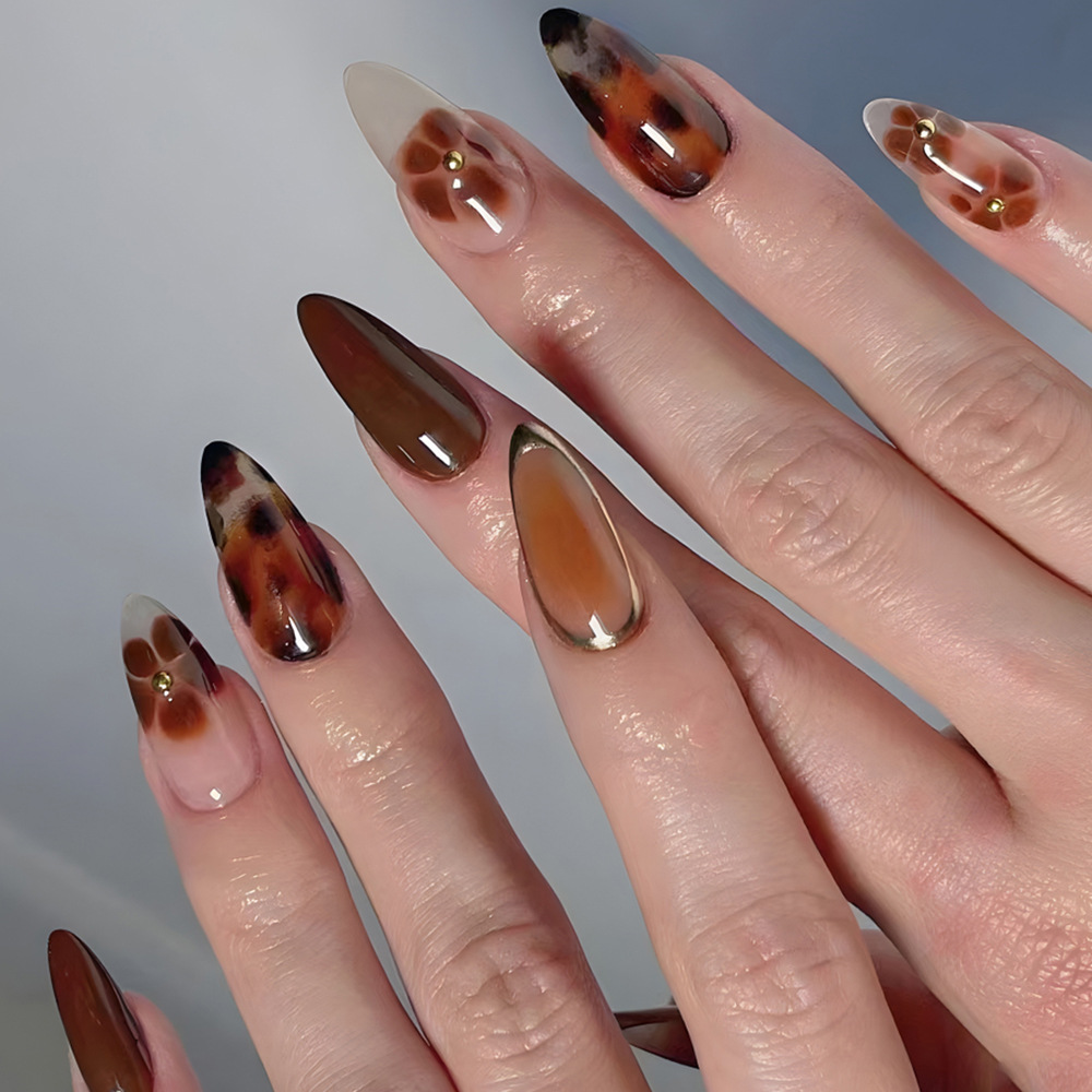 24 Uds. De puntas de uñas post - Nail Art French reseña y precio