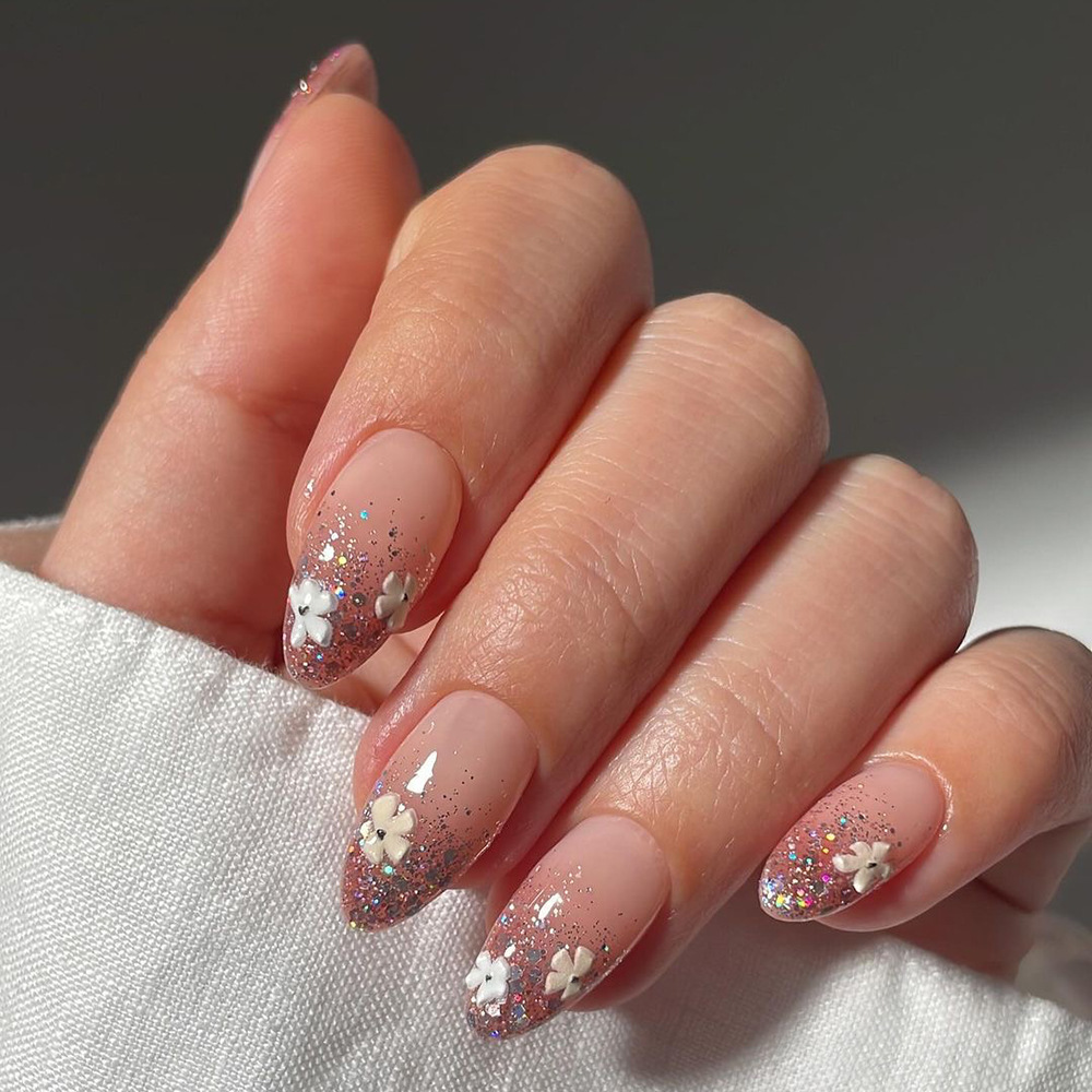 24 Uds. De puntas de uñas post - Nail Art French reseña y precio