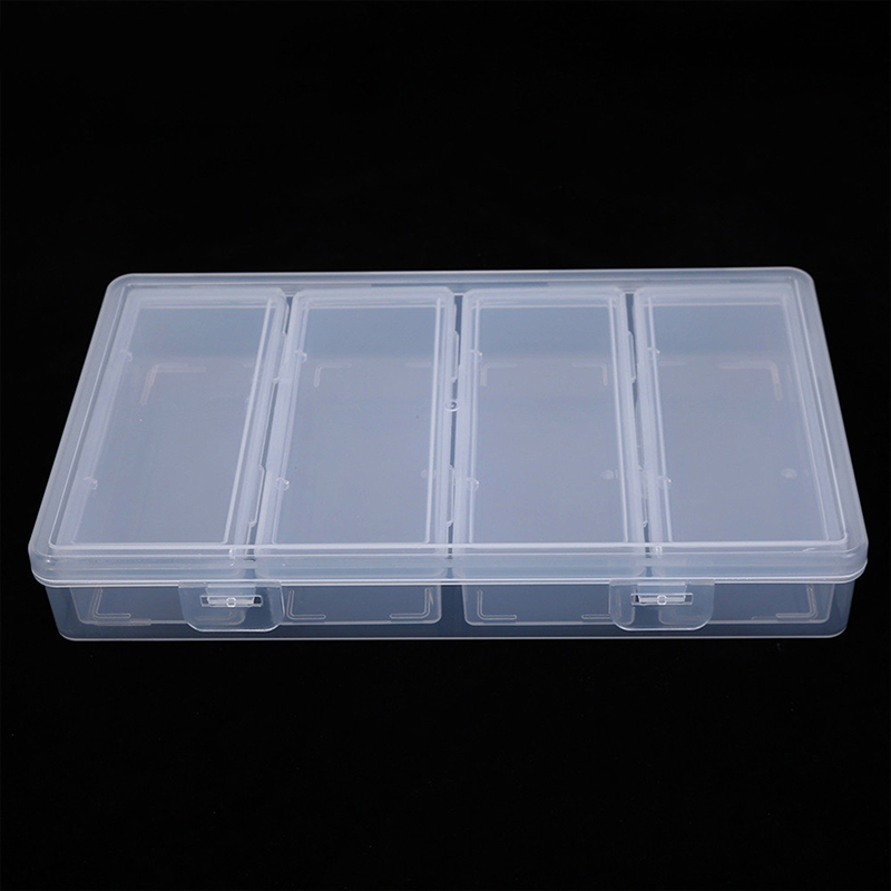 Caja de Almacenamiento Transpa - Nail Art Extension reseña y precio