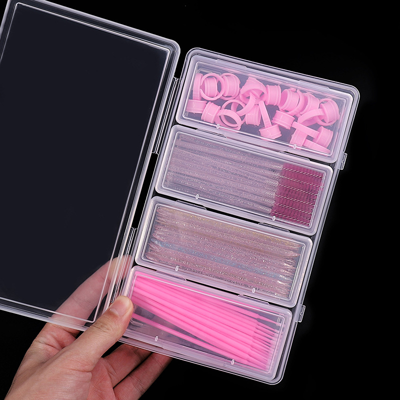 Caja de Almacenamiento Transpa - Nail Art Extension reseña y precio