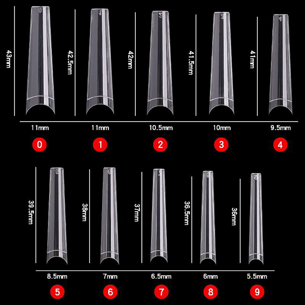 Puntas de uñas postizas de ata - Nail Art Xl reseña y precio