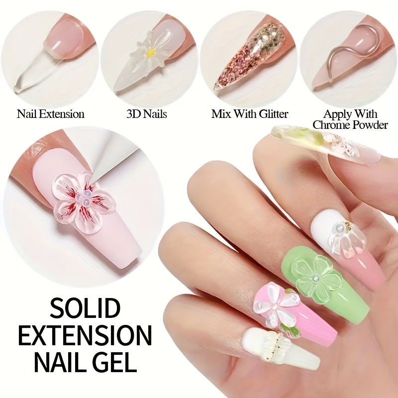 10 Uds. Uñas Postizas de Lujo  - Nail Art French reseña y precio