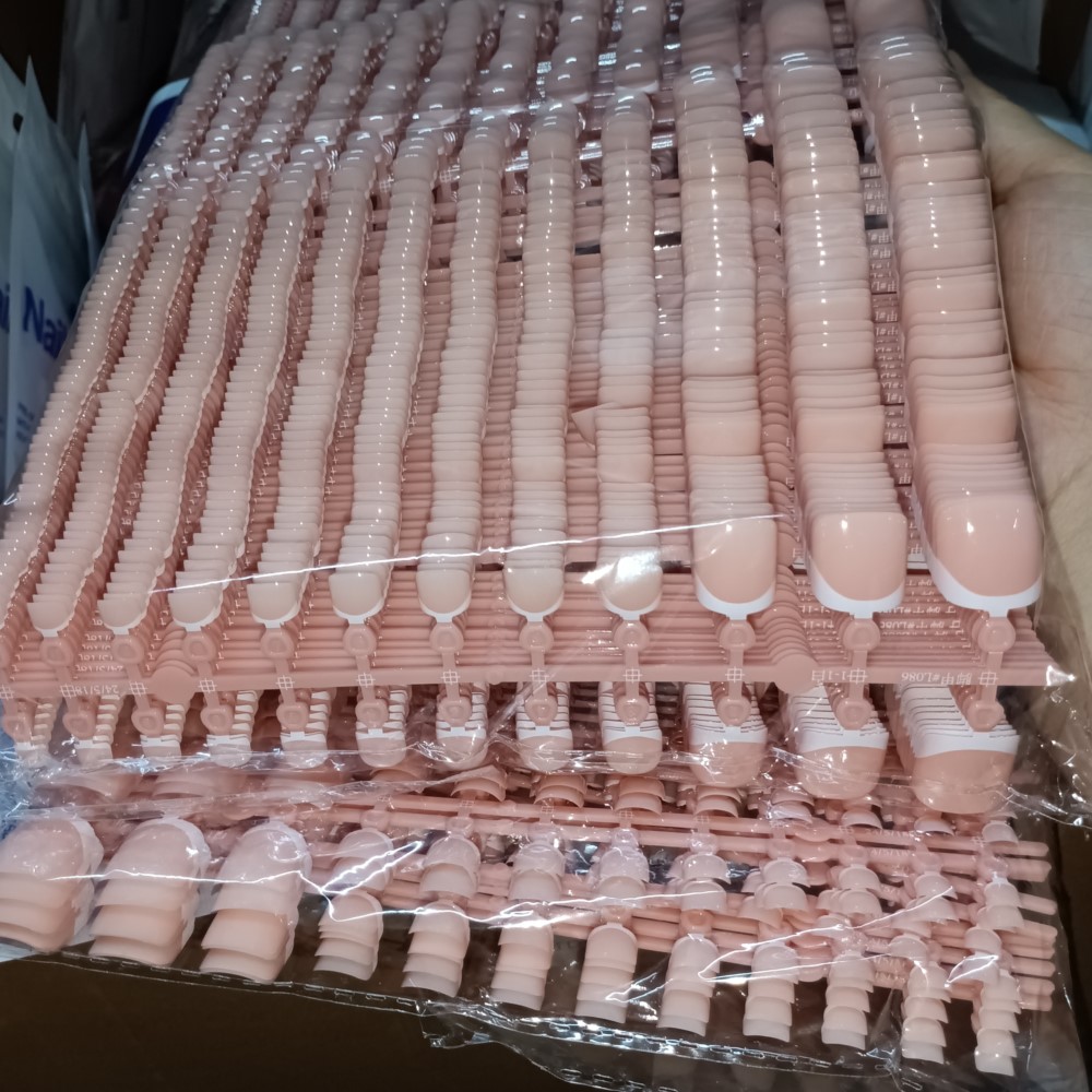 120 puntas cuadradas para uñas - Nail Art Extension reseña y precio