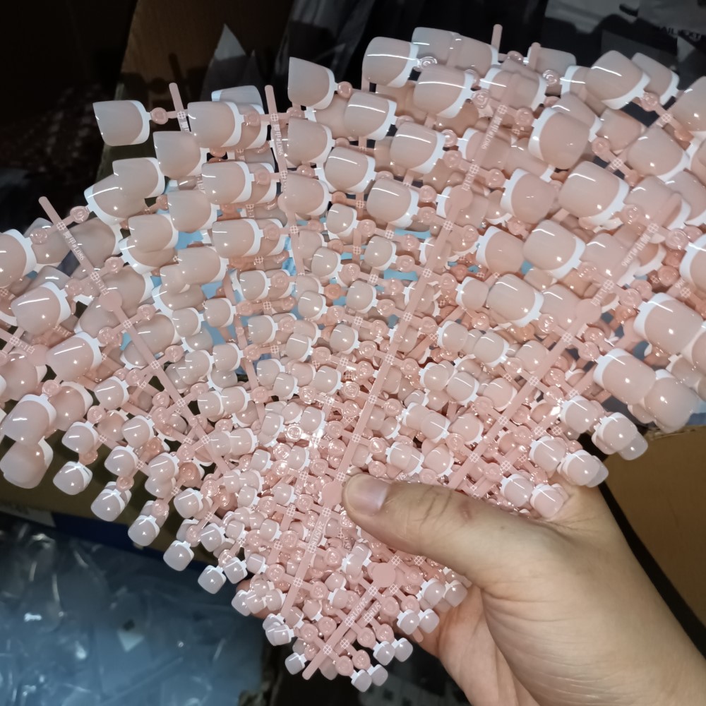 120 puntas cuadradas para uñas - Nail Art Extension reseña y precio