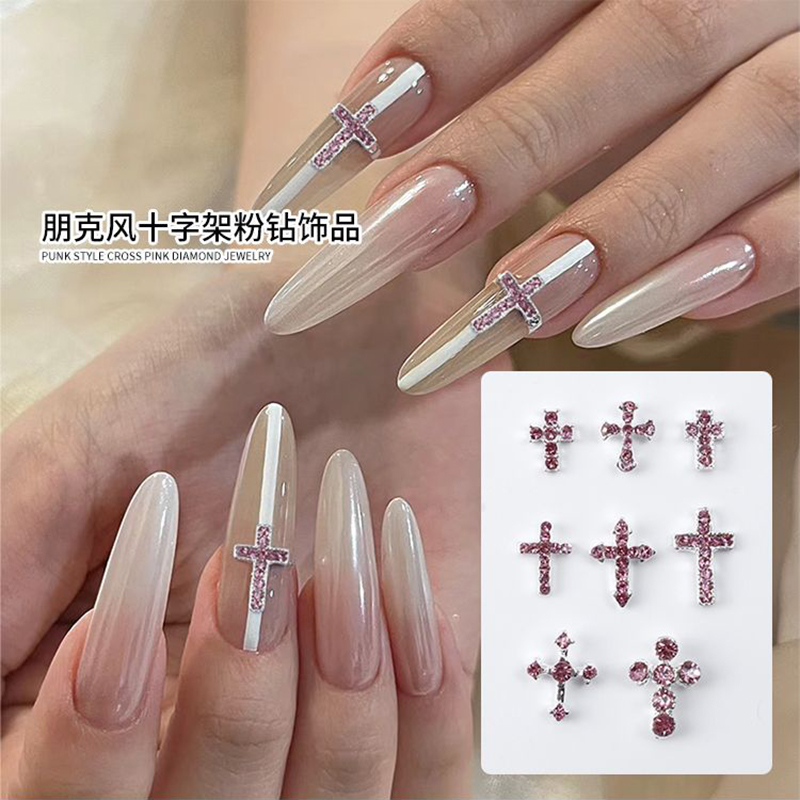 10 Uds. De diamantes rosas bri - Nail Art Lotso reseña y precio