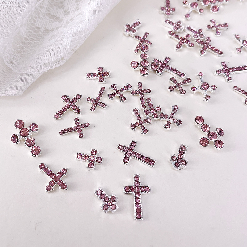 10 Uds. De diamantes rosas bri - Nail Art Lotso reseña y precio