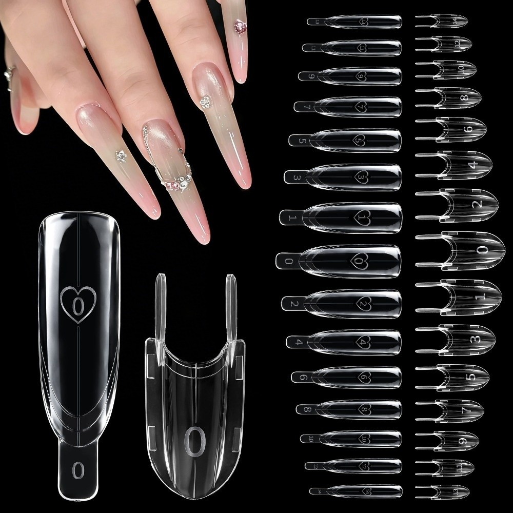 120 Uñas Postizas en Forma de  - Nail Art Extension reseña y precio