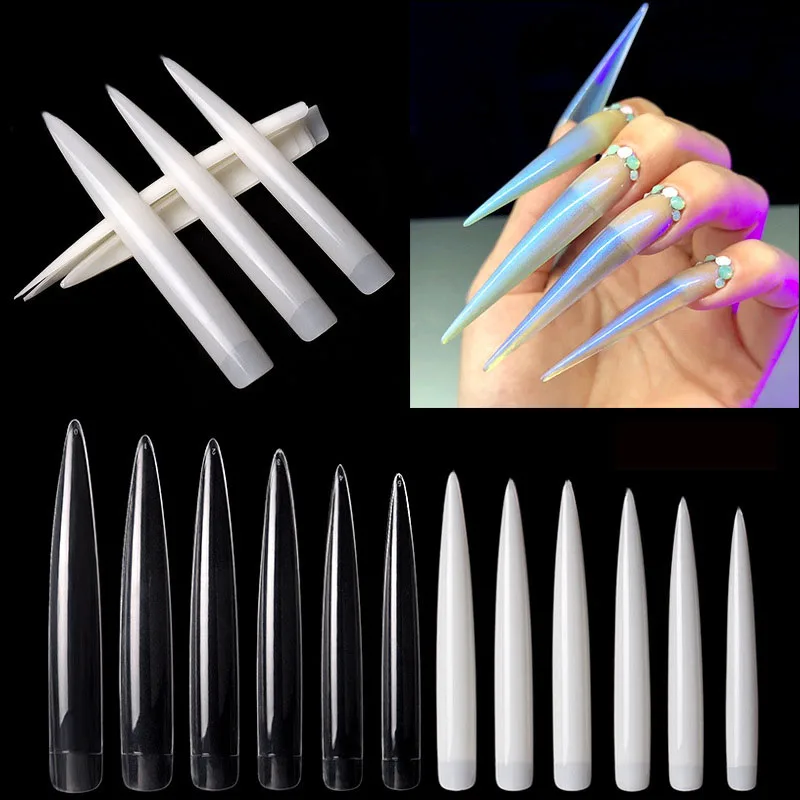 Uñas postizas extralargas natu - Nail Art Xl reseña y precio