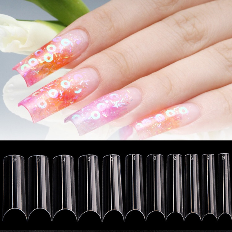 500 Uds XL puntas de uñas post - Nail Art Xl reseña y precio